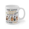 The Little Voices In My Head Keep Telling Me Get More Horses Mug