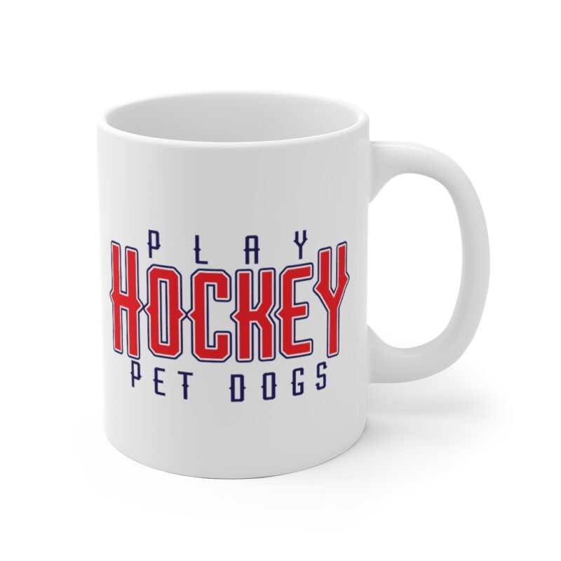 Play Hockey Pet Dogs Mug