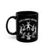 Live Laugh Lucifer Black Mug