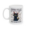 Funny Coffee Cat Mug Eeffoc Is Coffee Spelled Backwards Mug