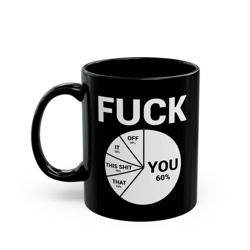 Fuck All Funny Pun Mugs Black