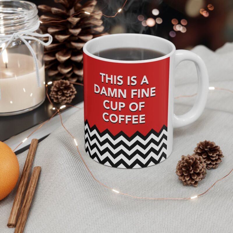 This Is A Damn Fine Cup Of Mug - Twin Peaks Coffee Mug