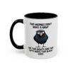 Two Wrongs Don't Make A Right But Two Rights And Two Lefts Make Two Black Eyes Mug