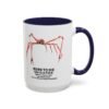 Born To Die Sea Is A Fuck Kill Em All 1989 Lam Trash Crab Mug