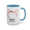 Born To Die Sea Is A Fuck Kill Em All 1989 Lam Trash Crab Mug