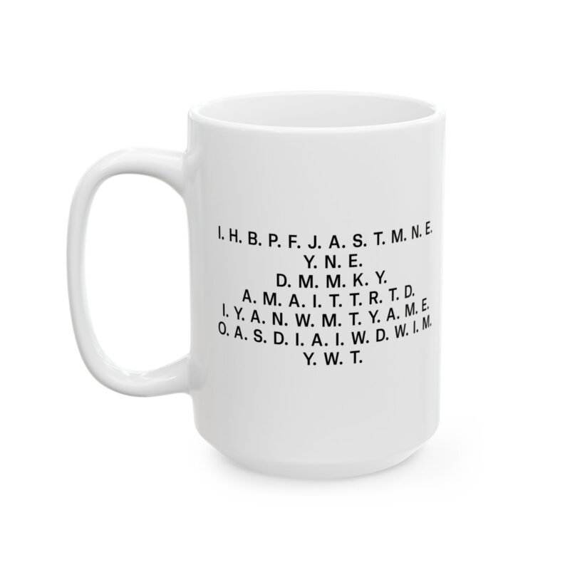 I Have Brought Peace Freedom Justice and Security Coffee Mug