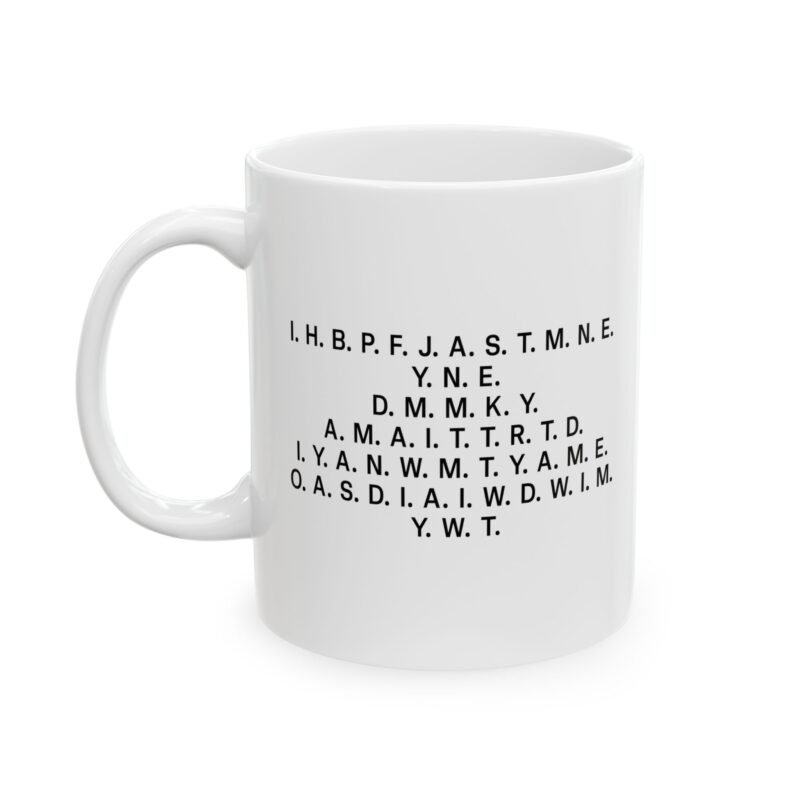 I Have Brought Peace Freedom Justice and Security Coffee Mug