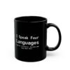 I Speak Four Languages English Profanity Sarcasm and Some Real Shit Mug