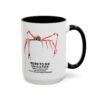 Born To Die Sea Is A Fuck Kill Em All 1989 Lam Trash Crab Mug