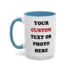 Custom Photo or Text Accent Mug