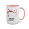 Born To Die Sea Is A Fuck Kill Em All 1989 Lam Trash Crab Mug