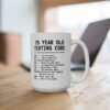 Funny 75th Birthday Coffee Mug