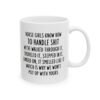 Horse Girls Know How To Handle Shit Mug