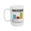 Funny Marriage Bar Graph Coffee Mug
