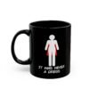 It Was Never A Dress Mug