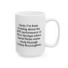 Stevie Nicks Silver Springs Mug