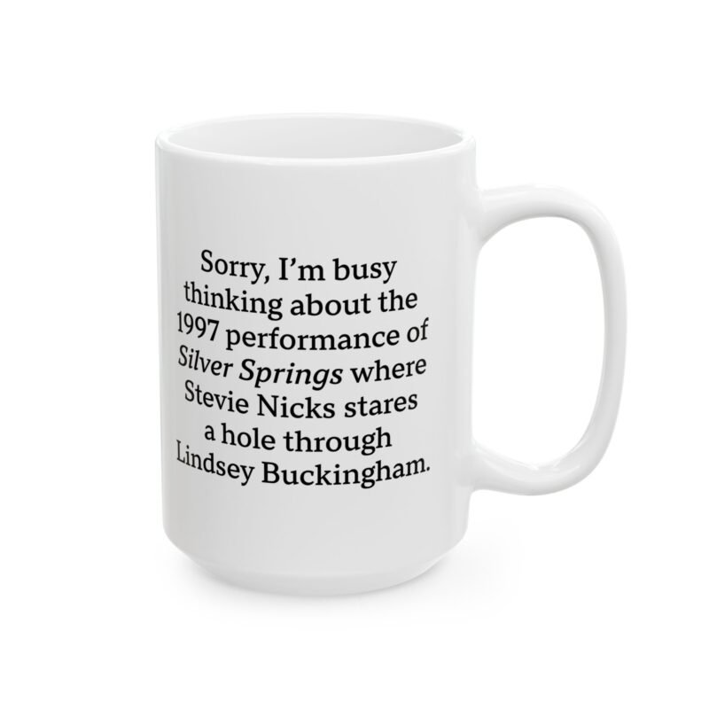 Stevie Nicks Silver Springs Mug