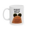 Marcus the Worm ROBERT HELP Mug