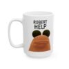 Marcus the Worm ROBERT HELP Mug