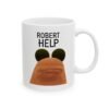 Marcus the Worm ROBERT HELP Mug