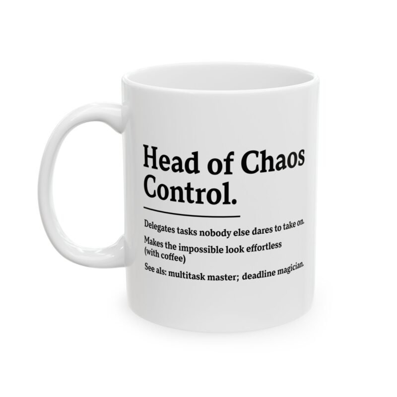 Head of Chaos Control Mug