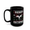 Mothman Ugly Christmas Sweater Mug