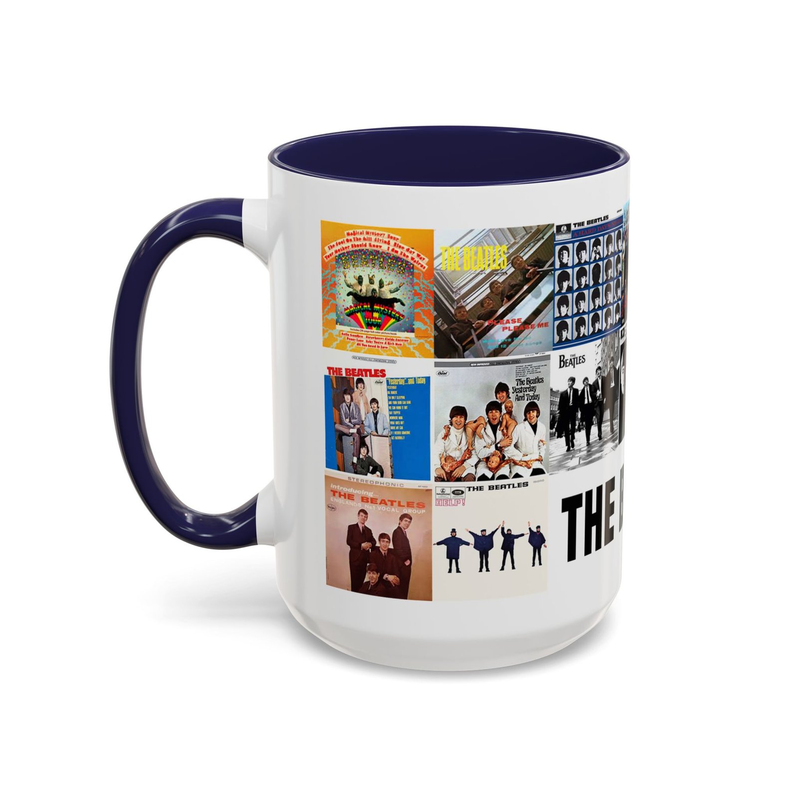 The Beatles Album Covers Coffee Mug