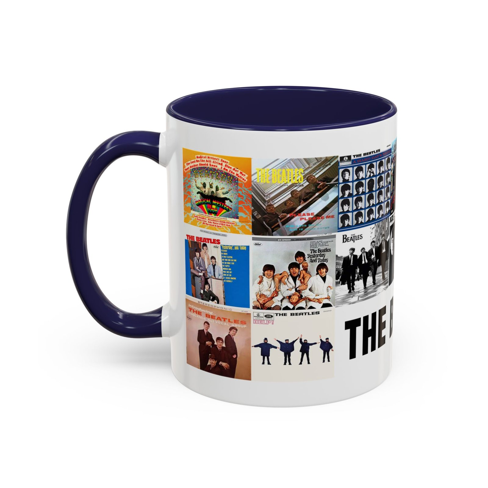 The Beatles Album Covers Coffee Mug