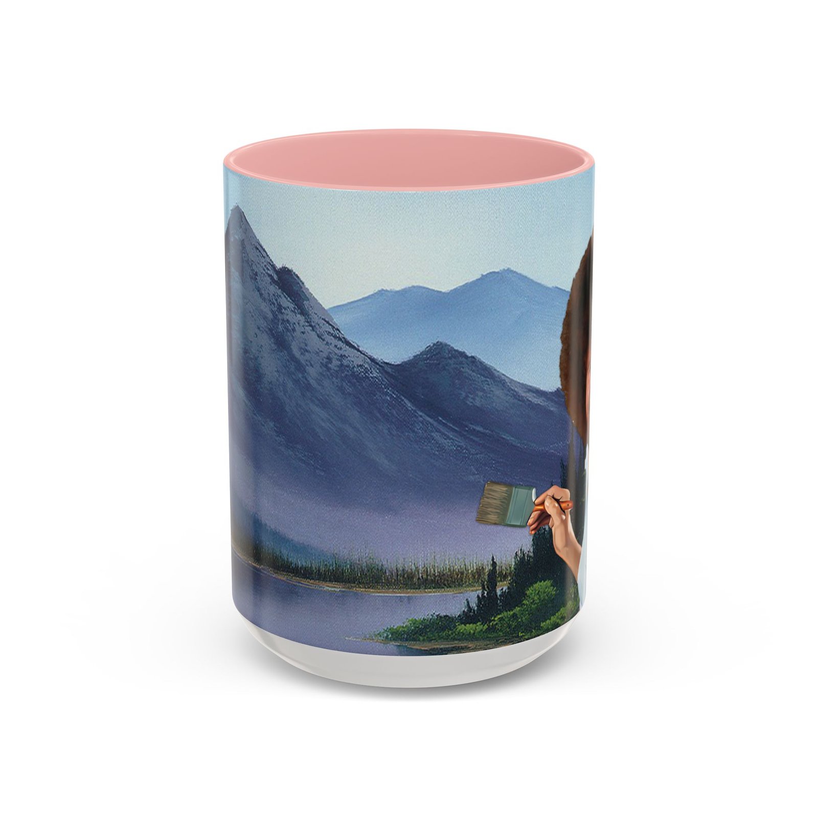 Bob Ross Happy Little Landscape Paintings Mug – Relaxing Nature Art Mug - Image 16
