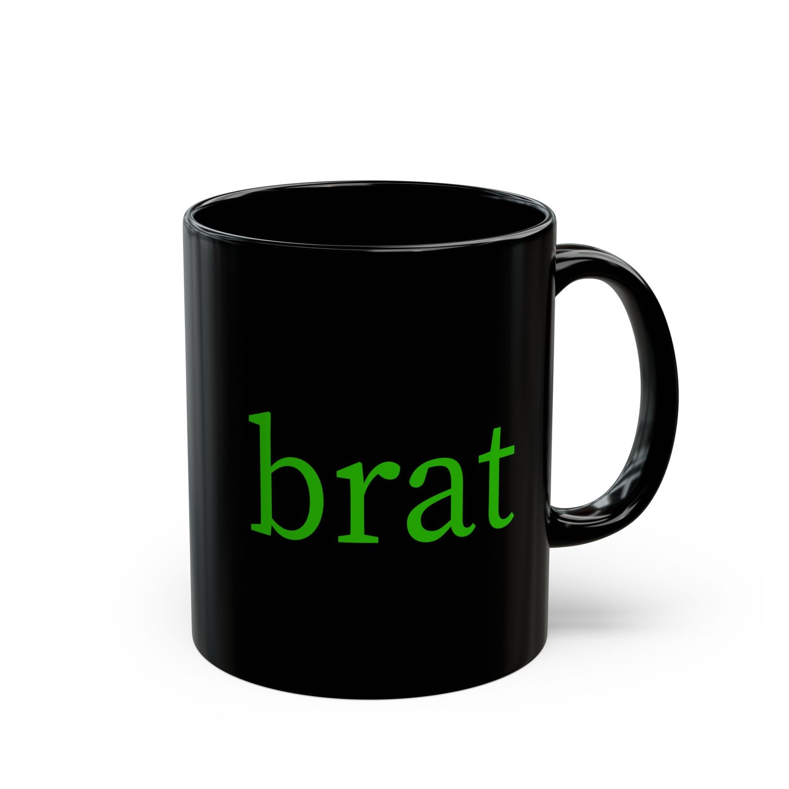 brat Girl Green Mug