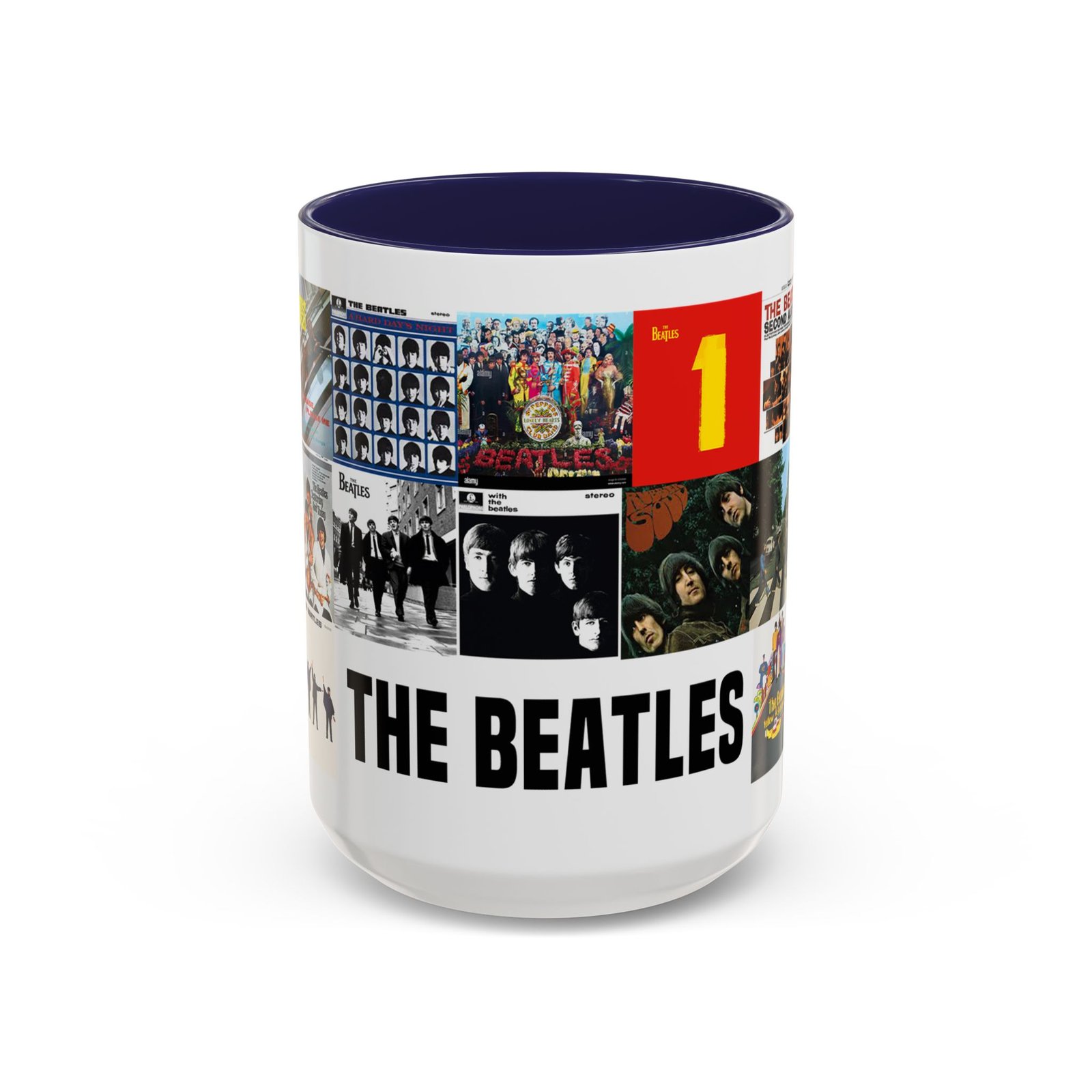 The Beatles Album Covers Coffee Mug