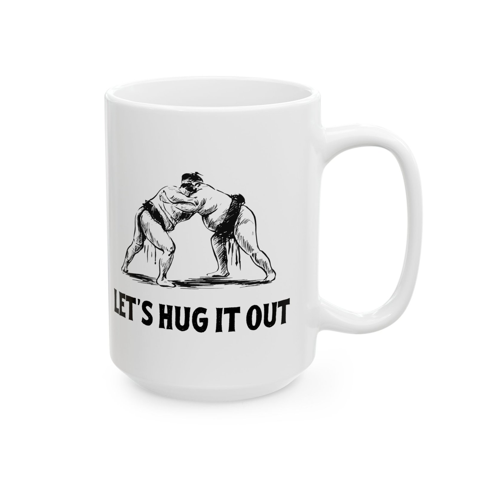 Let’s Hug It Out Sumo mug