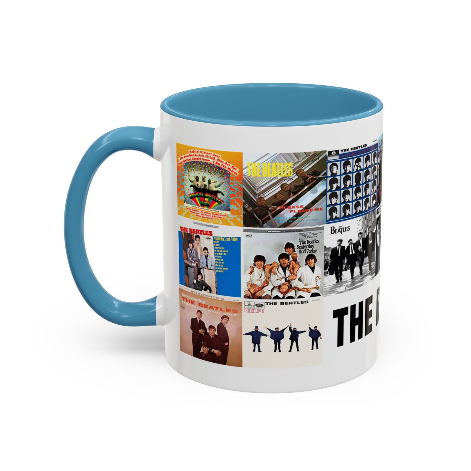 The Beatles Album Covers Coffee Mug