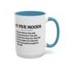 My Five Moods Mug