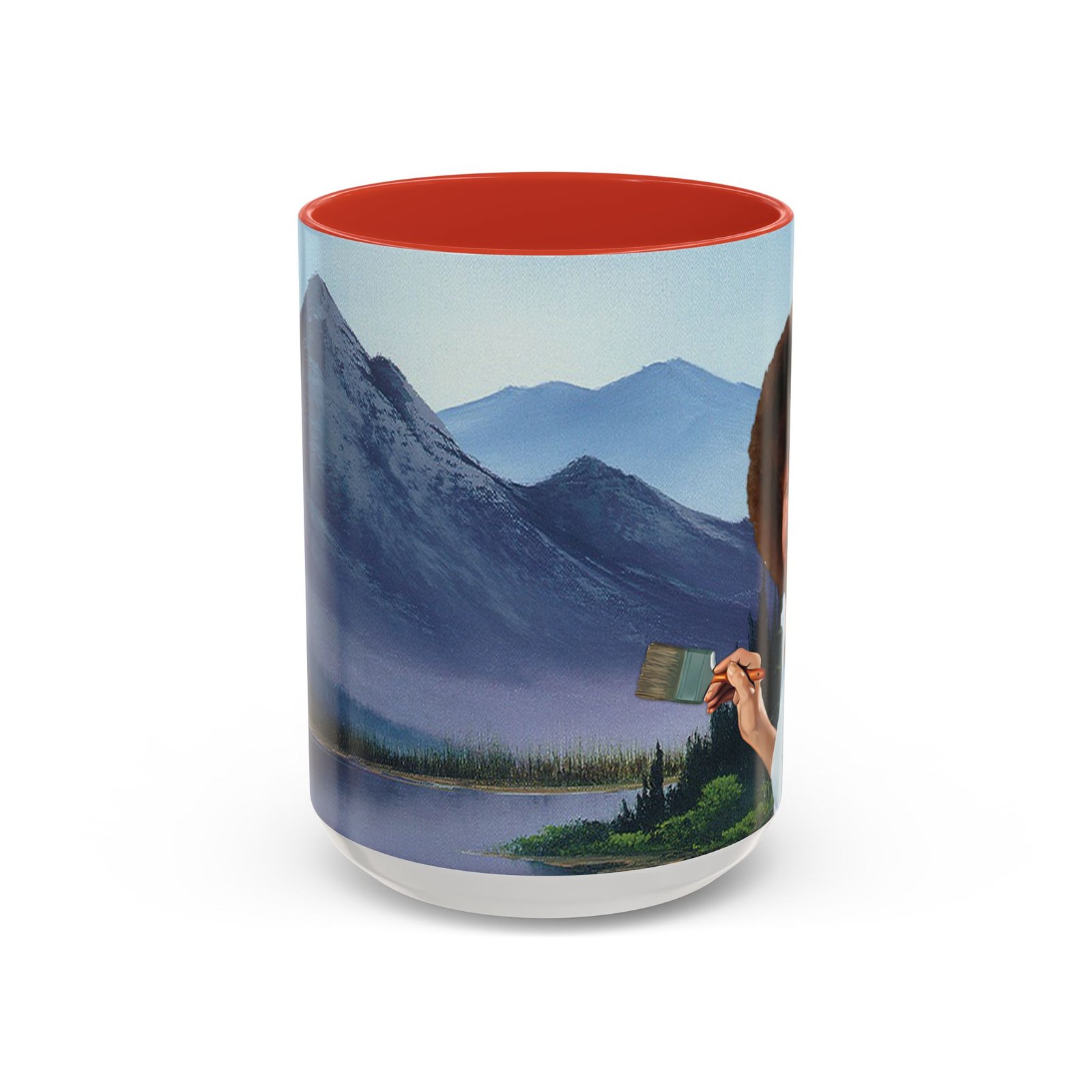 Bob Ross Happy Little Landscape Paintings Mug – Relaxing Nature Art Mug - Image 19