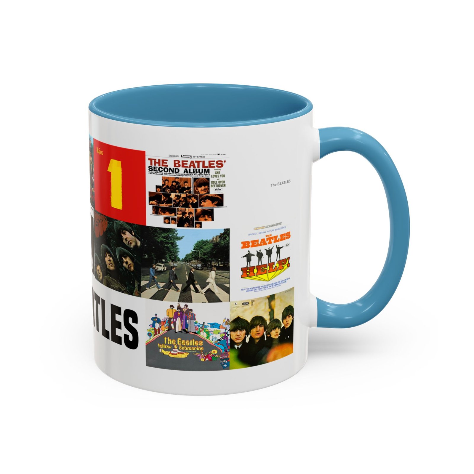 The Beatles Album Covers Coffee Mug