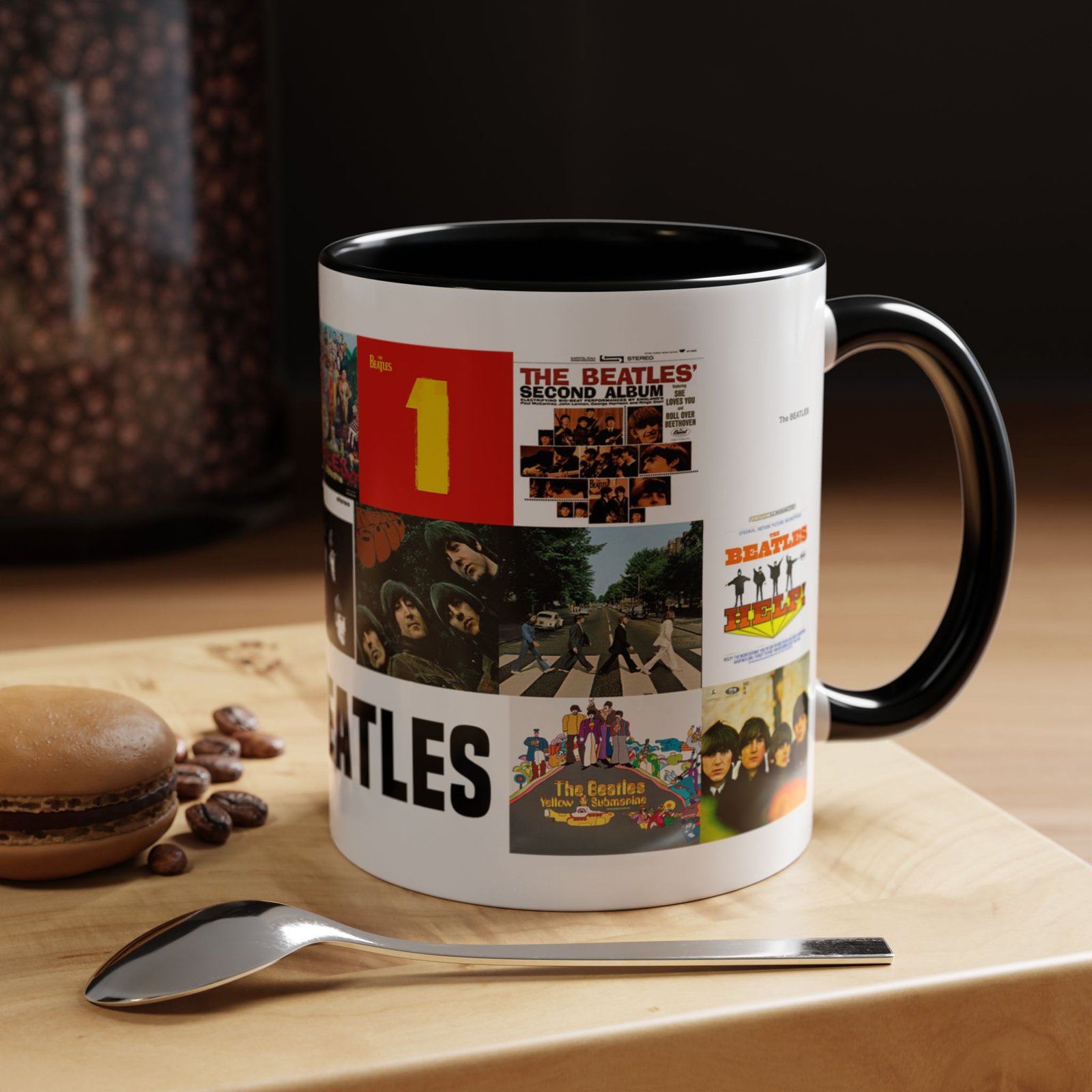 The Beatles Album Covers Coffee Mug
