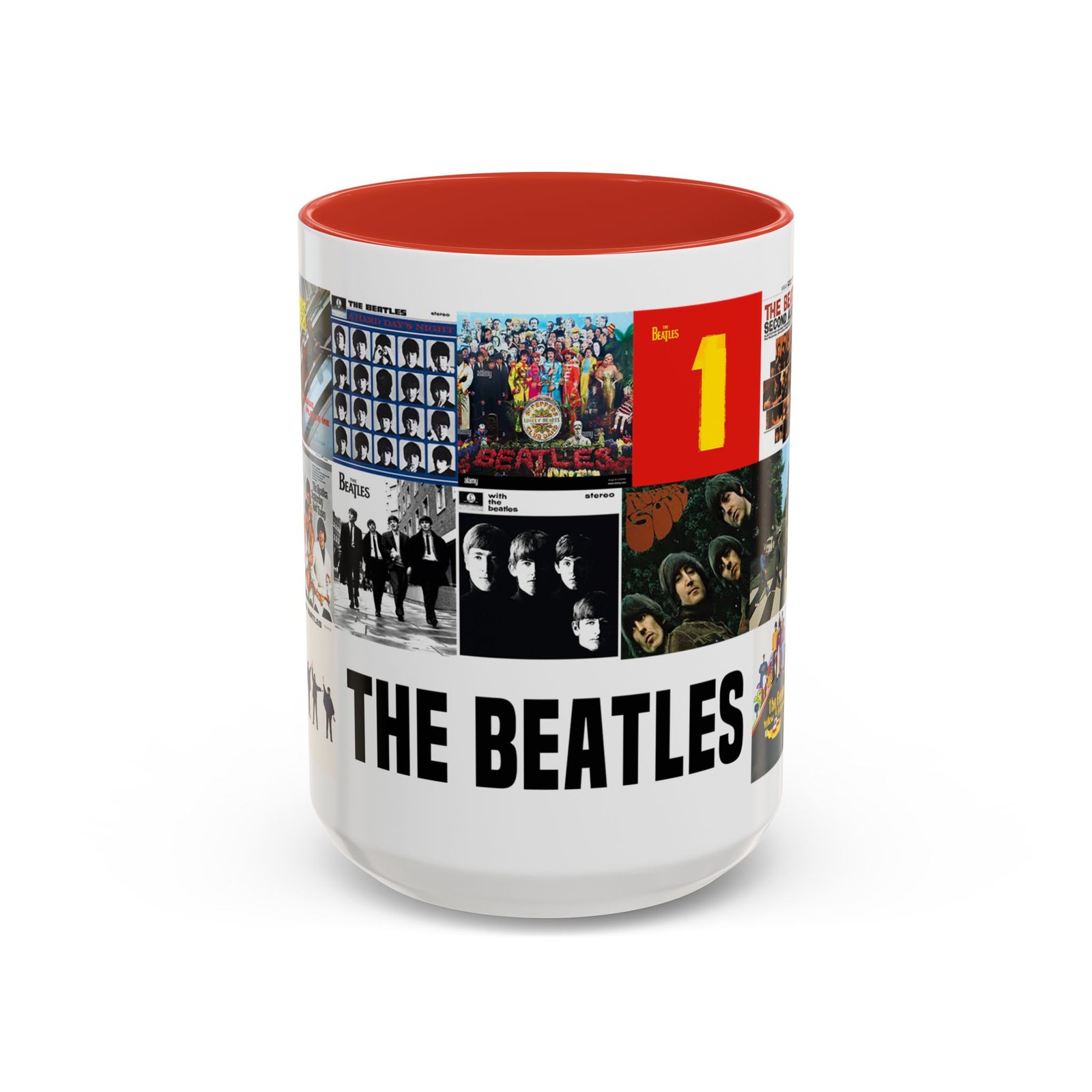 The Beatles Album Covers Coffee Mug