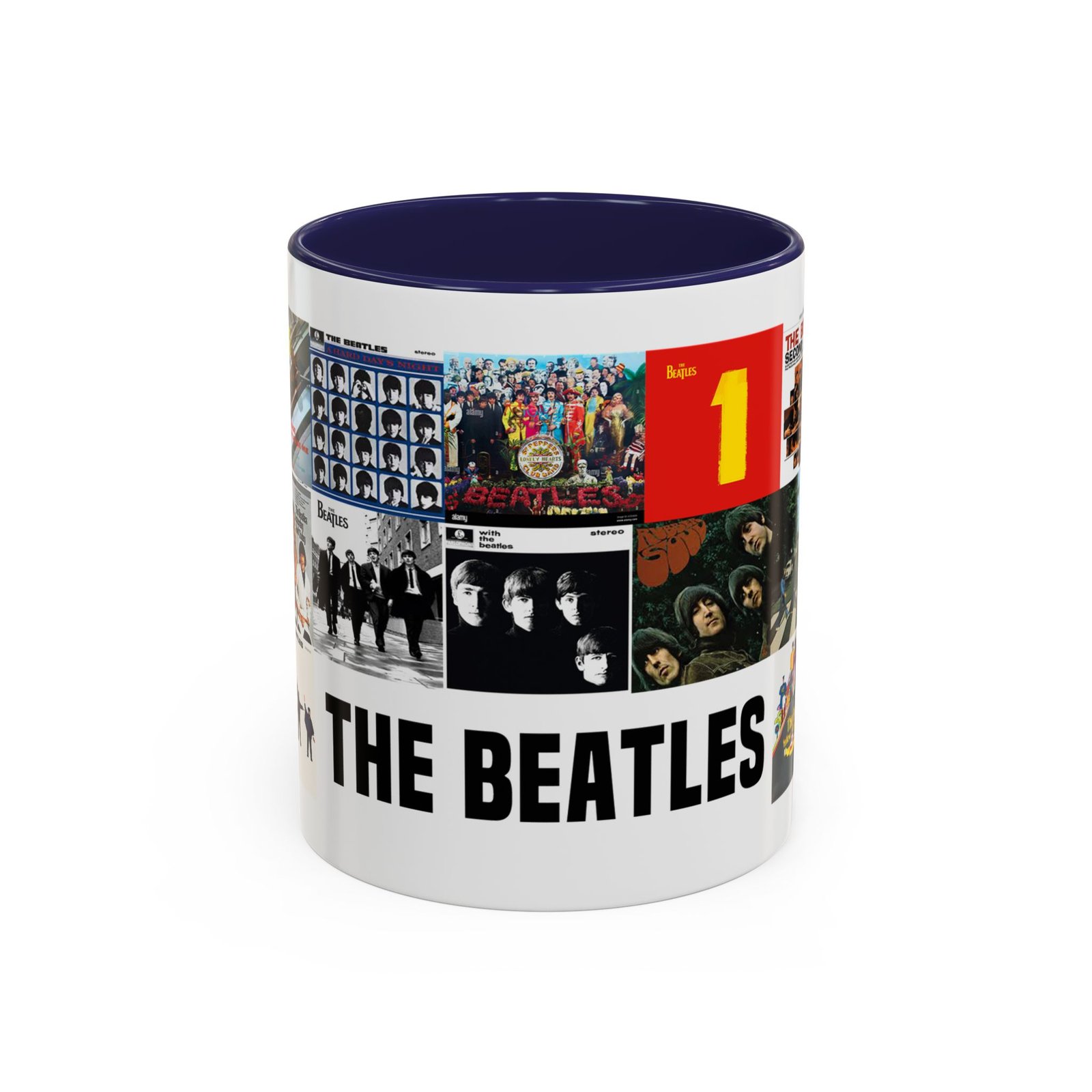 The Beatles Album Covers Coffee Mug