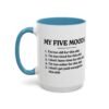 My Five Moods Mug