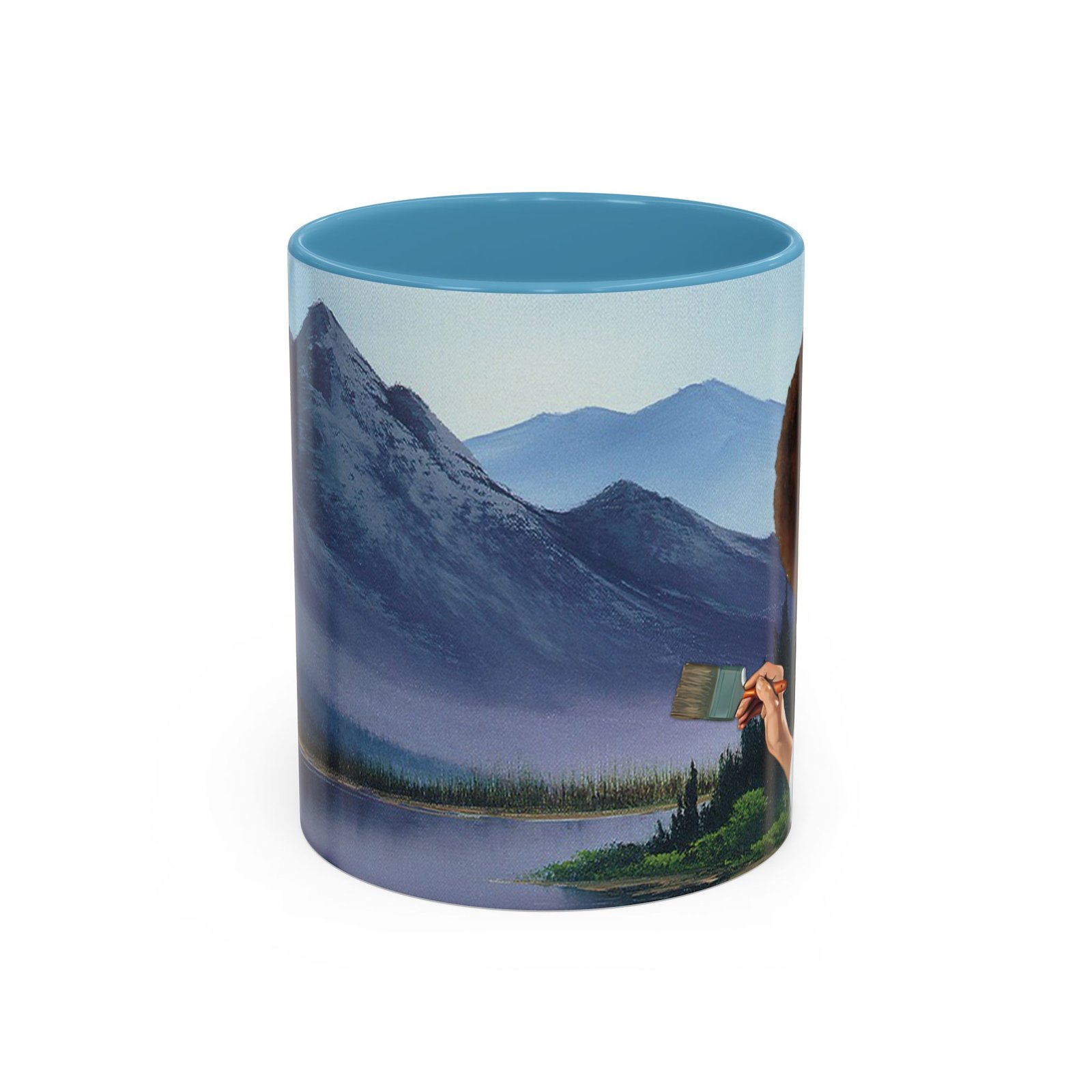 Bob Ross Happy Little Landscape Paintings Mug – Relaxing Nature Art Mug - Image 22