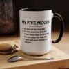 My Five Moods Mug