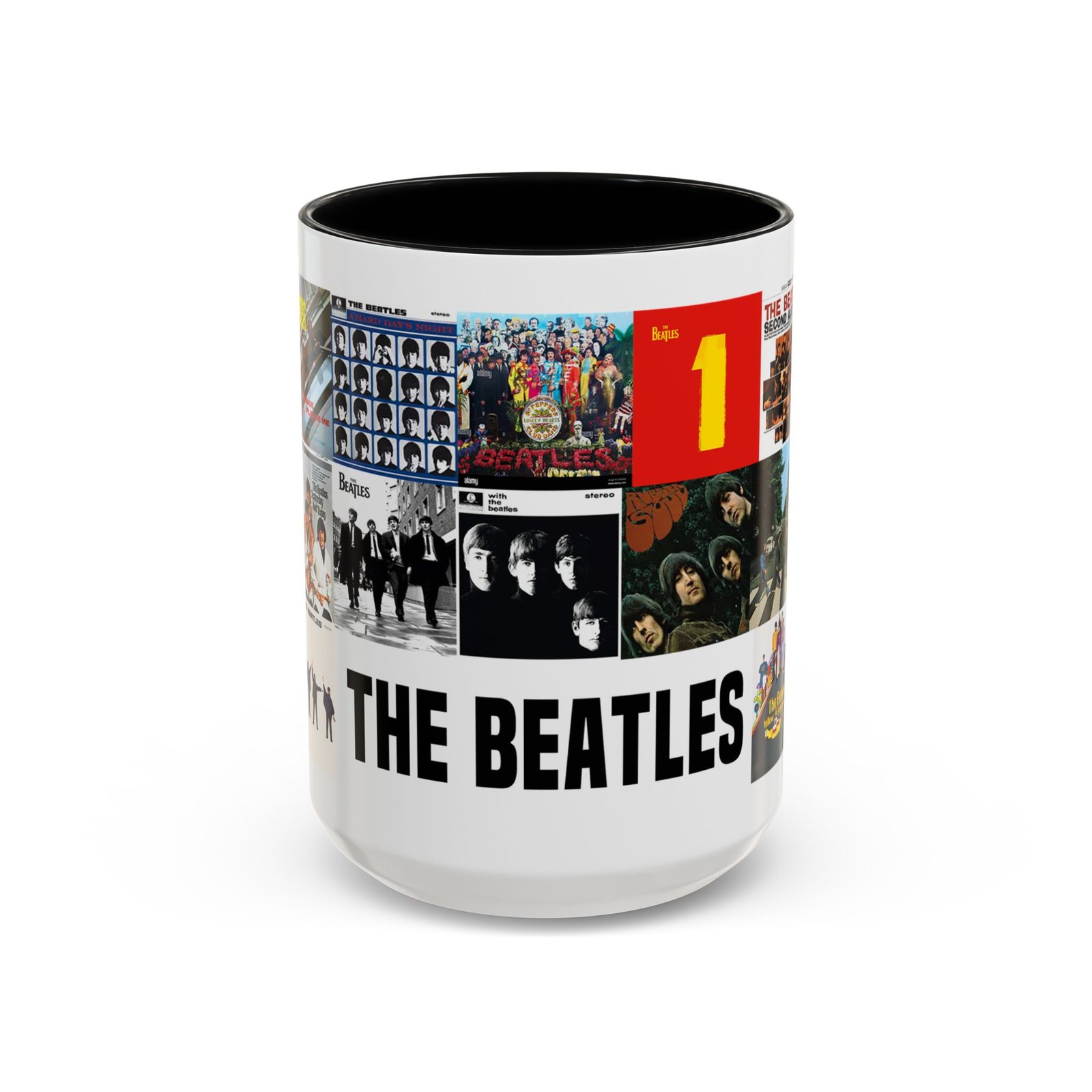 The Beatles Album Covers Coffee Mug