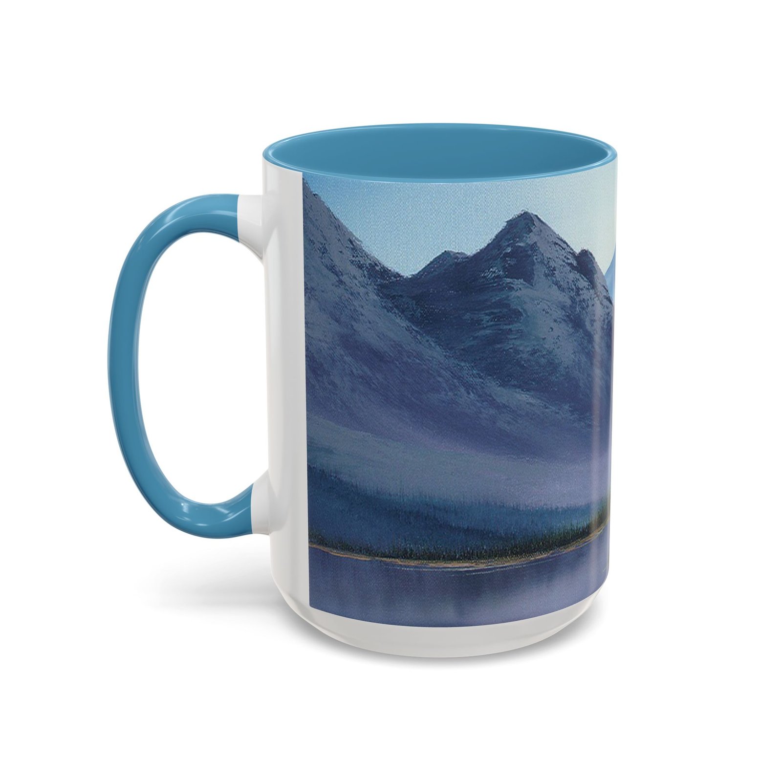 Bob Ross Happy Little Landscape Paintings Mug – Relaxing Nature Art Mug - Image 24