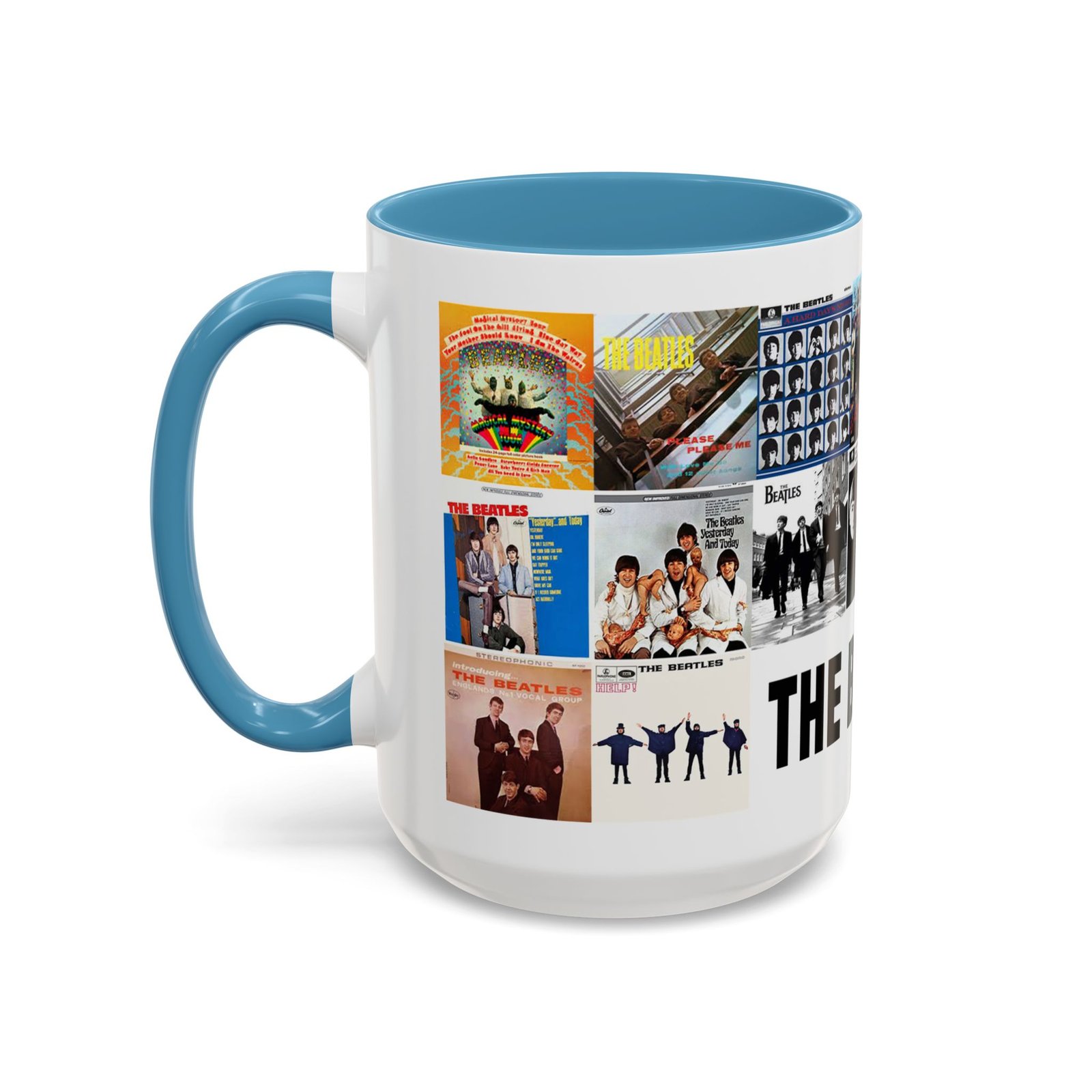 The Beatles Album Covers Coffee Mug