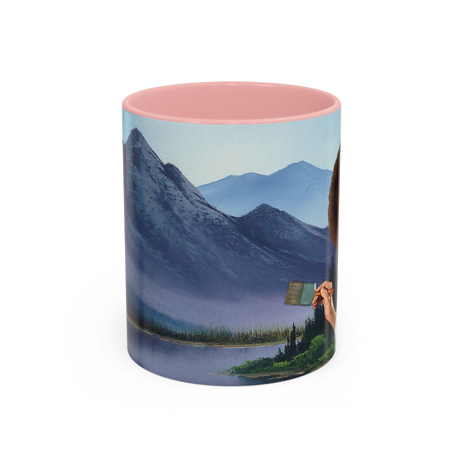 Bob Ross Happy Little Landscape Paintings Mug – Relaxing Nature Art Mug - Image 9