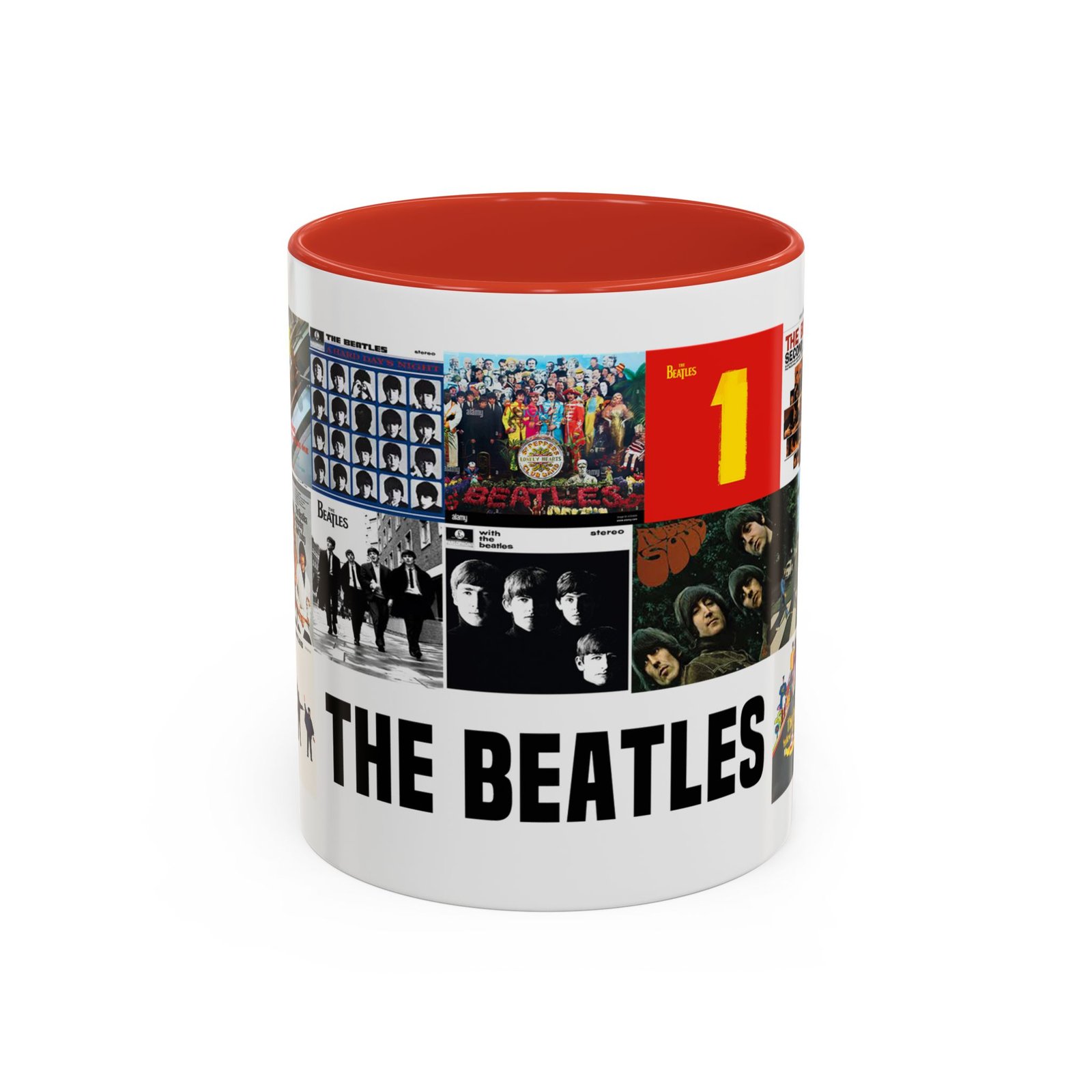 The Beatles Album Covers Coffee Mug