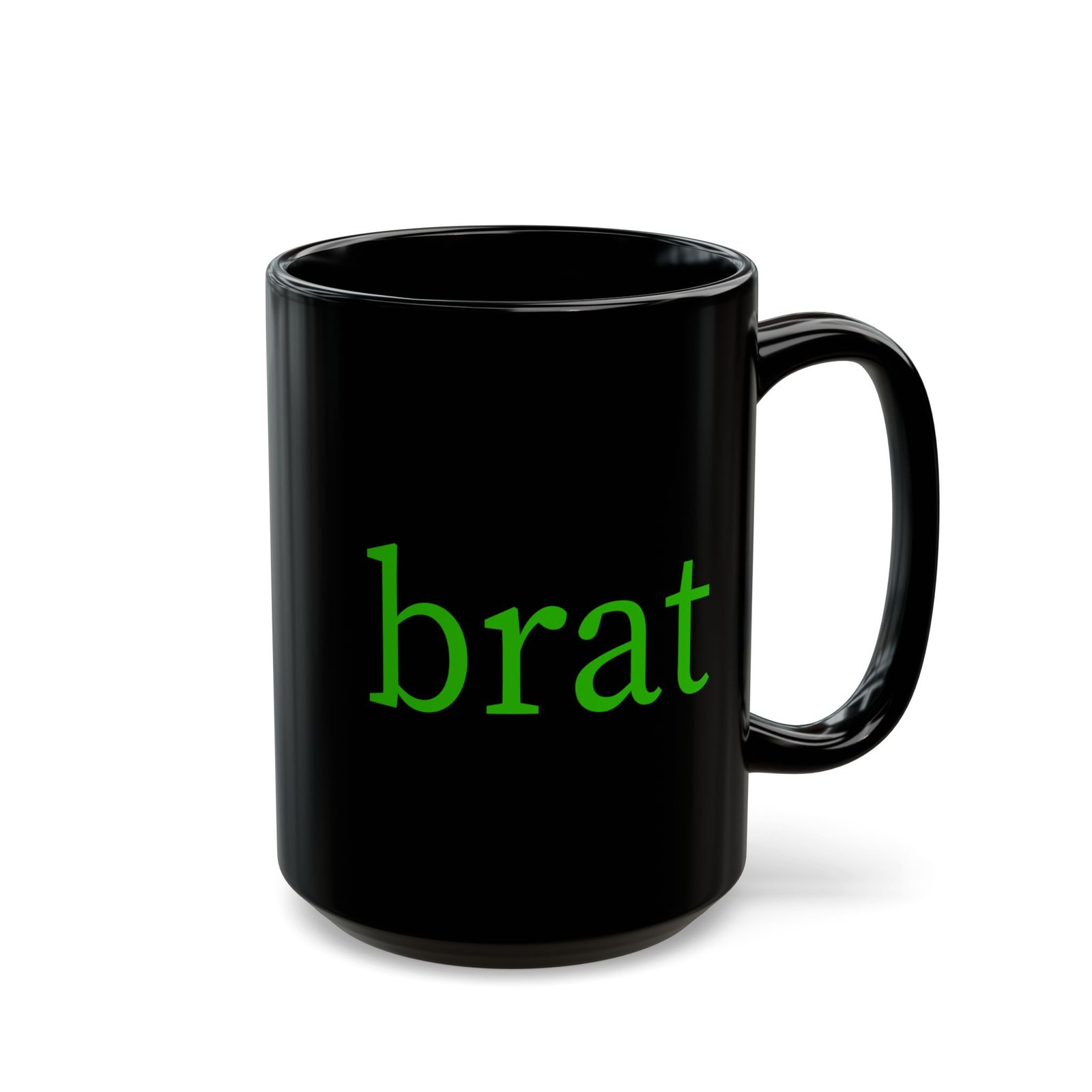 brat Girl Green Mug