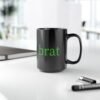brat Girl Green Mug