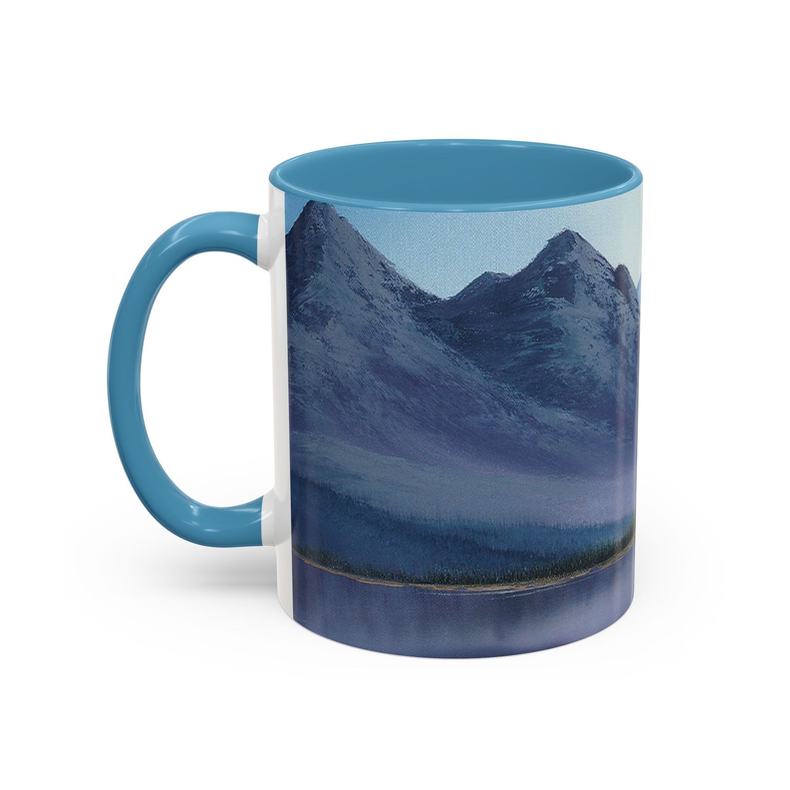 Bob Ross Happy Little Landscape Paintings Mug – Relaxing Nature Art Mug - Image 21
